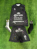 Conjunto musculosa rayos violetas