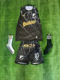 Conjunto musculosa rayos blancos