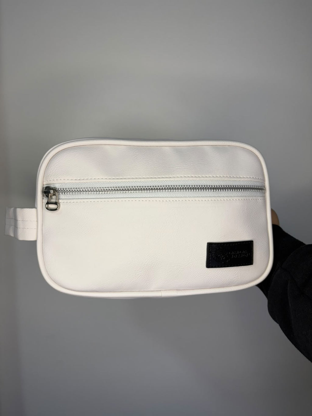 Neceser blanco liso